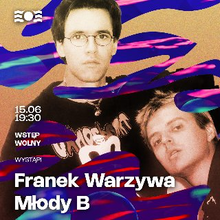 Koncert zespołu Franek Warzywa & Młody B - Scena nad Rusałką