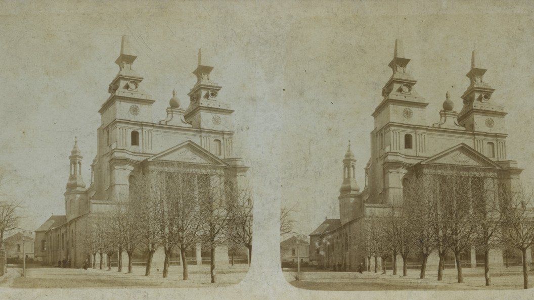 Poznań's Cathedral on Ostrów Tumski (Cathedral Island), late 19th/early 20th centuries. Courtesy of the University Library of Poznań