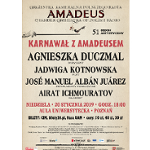 afisz zapowiadający koncert