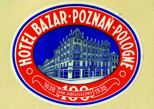 Hotel Bazar, fot. Archiwum Muzeum Narodowego w Poznaniu - grafika artykułu
