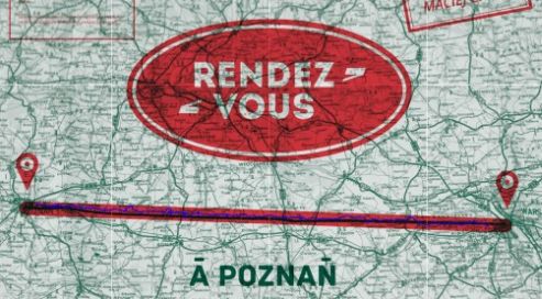 Artysta spróbuje dotrzeć do Poznania z Warszawy nie autostradą A2, ale po linii prostej - grafika artykułu