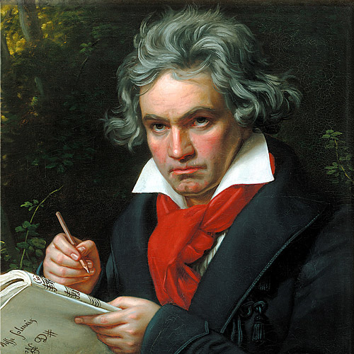 Ludwig van Beethoven - grafika artykułu