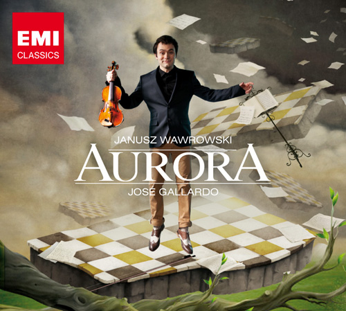 Płyta "Aurora" Janusza Wawrowskiego i Jose Gallardo. Wyd. EMI Classics - grafika artykułu