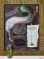 Plakat spektaklu Spisek Smoleński