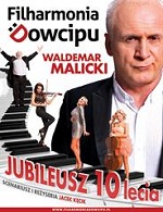Plakat spektaklu Filharmonia dowcipu - W.Malicki