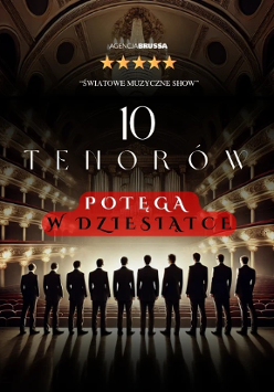 Graphics promoting the concert