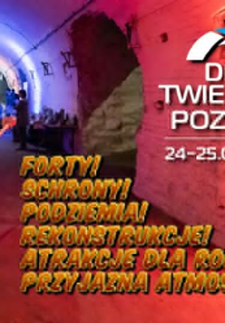 Event poster with information about it and a photo of a man in a shelter.