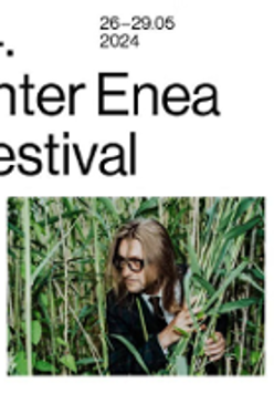 Festival poster: photo of Leszek Modżer. Around the photo - information about the Festival.