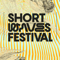Festival poster - the name of the Festival on yellow and light green background.
