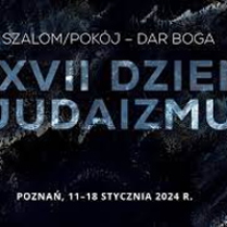 Event poster - text (information about the event) on black background.