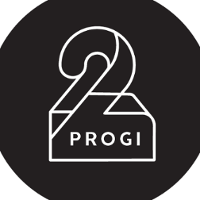 Black and white logo of the club - number 2 on black background.