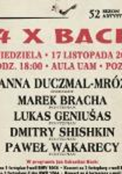 4 x Bach
