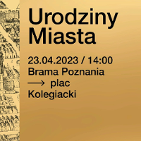 Event poster with information about the event.