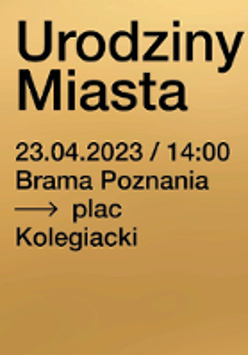 Event poster with information about the event.