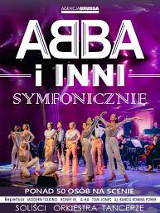 Graphics promoting the concert