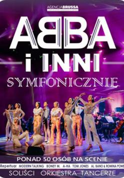 Graphics promoting the concert