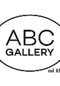 Gallery logo on white background: black inscription "ABC Gallery" in the ellipse. Below, the inscription "od 1992" ("since 1992").