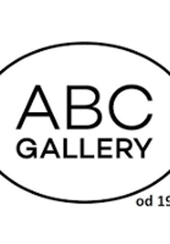 Gallery logo on white background: black inscription "ABC Gallery" in the ellipse. Below, the inscription "od 1992" ("since 1992").