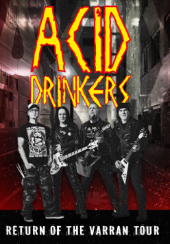 Graphics promoting the concert