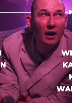 Graphics promoting the concert