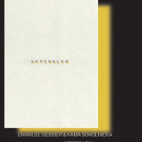 Graphics promoting the exhibition