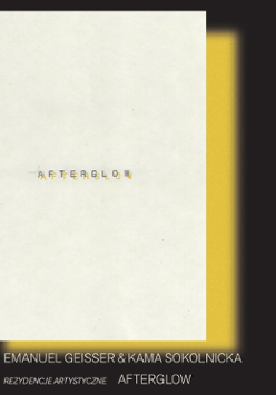 Graphics promoting the exhibition