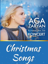 Event poster - picture of the singer and information about the concert