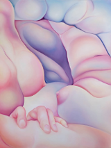 Graphics promoting the exhibition