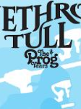 Cover of the album of the band - blue background with a face of a man playing flute. Black captions - the name of the band and the title of the album.