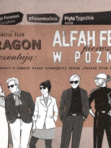 Graphics promoting the concert