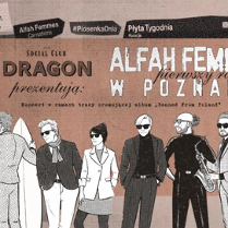 Graphics promoting the concert