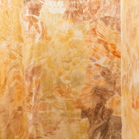 Graphics promoting the exhibition