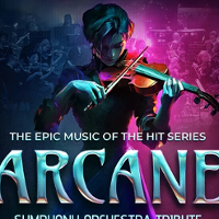 Graphics promoting the concert