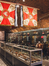 One of the halls in the Armament Museum