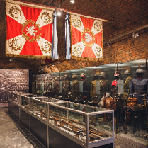 One of the halls in the Armament Museum