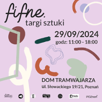 Colourful poster with information about the event.