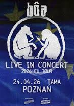 Graphics promoting the concert