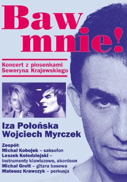 Graphics promoting the concert