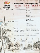 Graphics promoting the festival