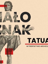 Graphics promoting the exhibition