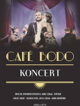 Graphics promoting the concert