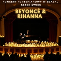 Graphics promoting concert