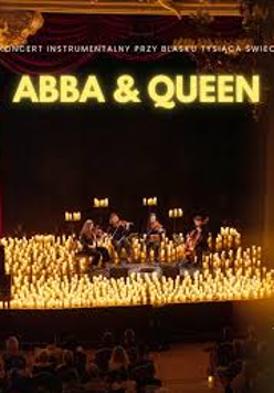 Graphics promoting the concert