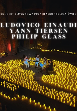 Graphics promoting the concert