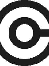 Two black circles on white background linked with a black line