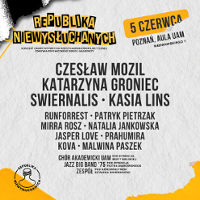 Concert poster with information about the event.