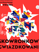 Colourful concert poster with information about the event.