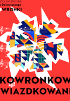 Colourful concert poster with information about the event.