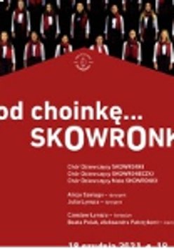 Concert poster - picture of the Choir and information about the event