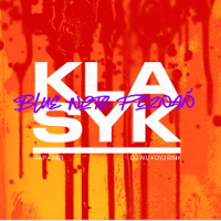 Graphics promoting the party